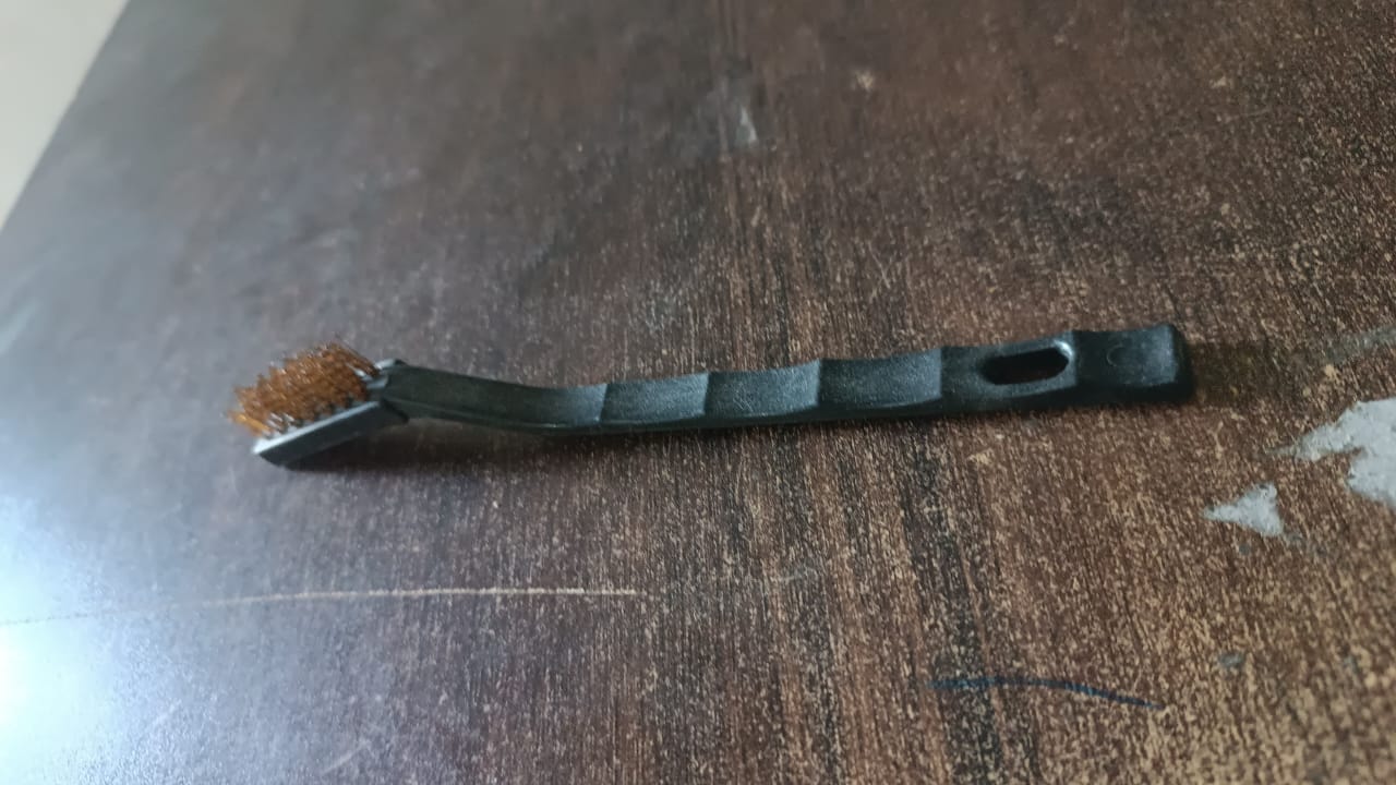 Mini Wire Brush, Brass Wire Brush (1 Pc) Mini Wire Brush, Brass Wire Brush (1 Pc)